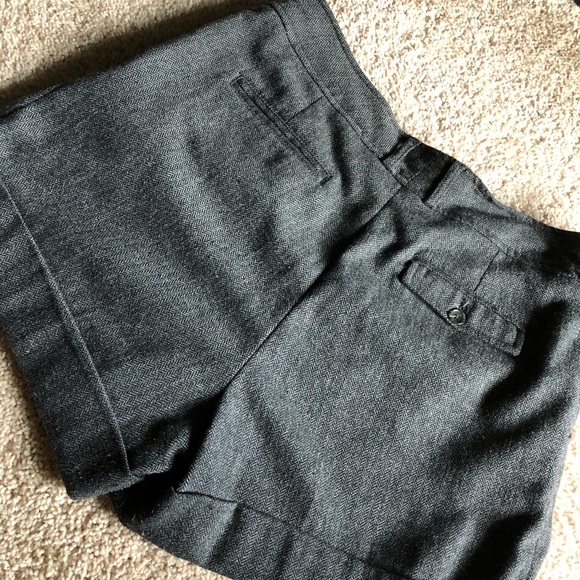 H&M Grey Tweed Shorts - Picture 2 of 5